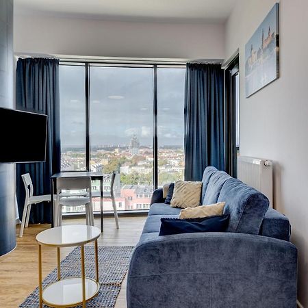 Appartamento Aleda Tower, 14 Floor, Balkon Stettino Esterno foto