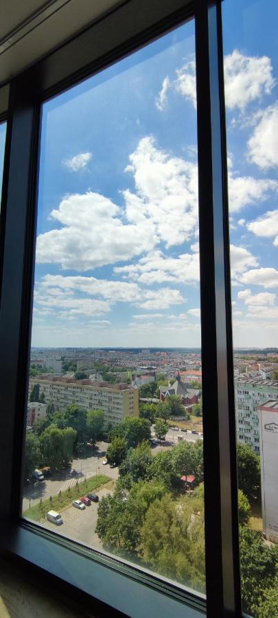 Appartamento Aleda Tower, 14 Floor, Balkon Stettino Esterno foto