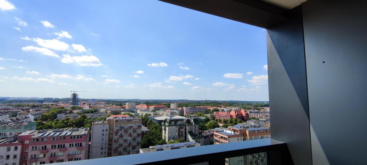 Appartamento Aleda Tower, 14 Floor, Balkon Stettino Esterno foto