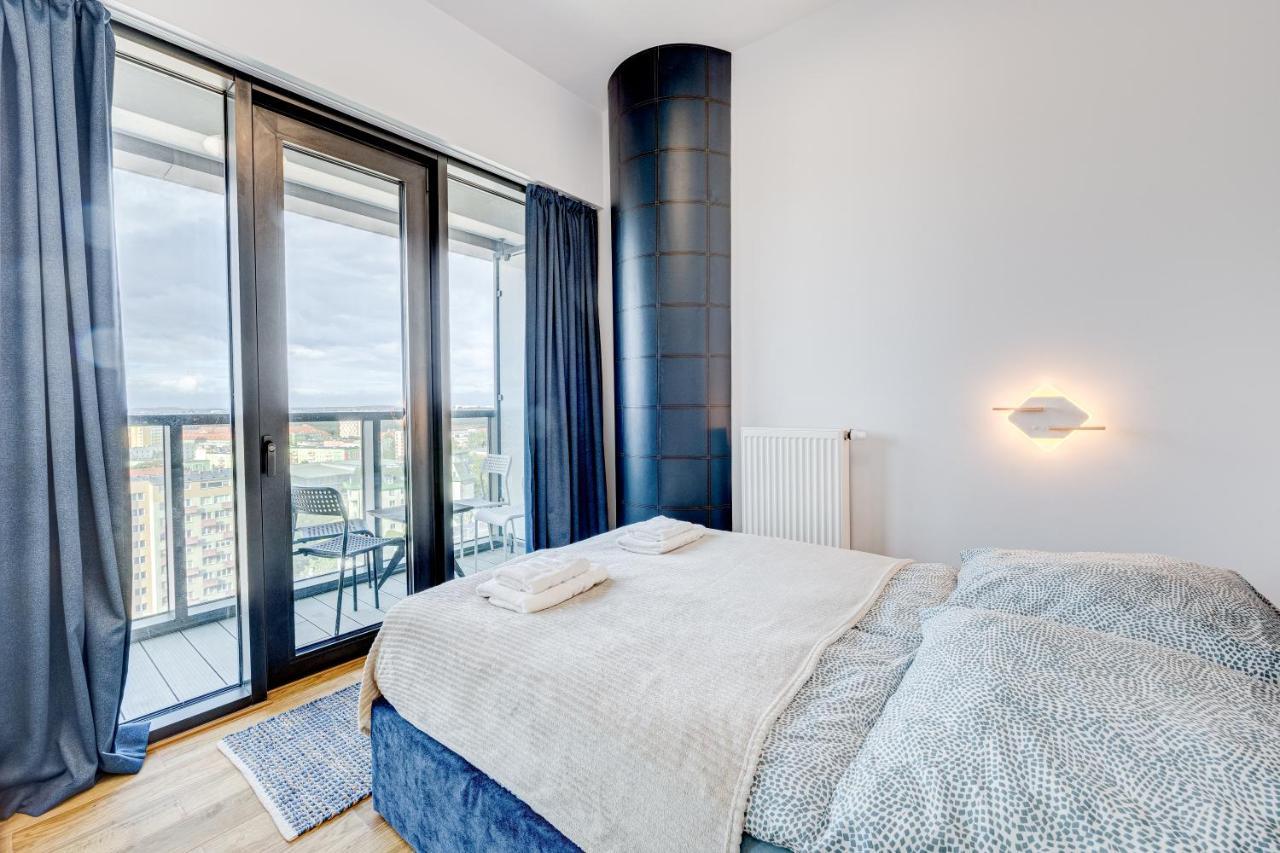 Appartamento Aleda Tower, 14 Floor, Balkon Stettino Esterno foto