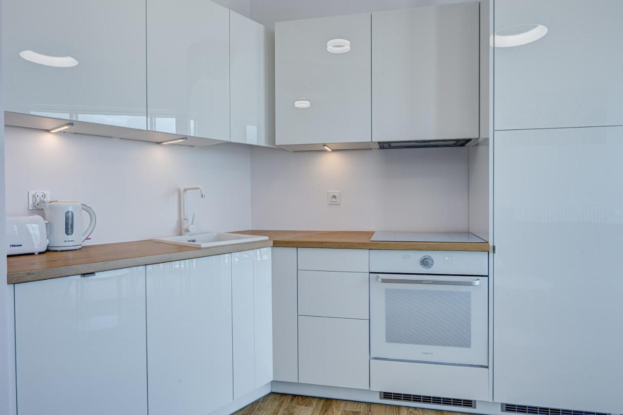 Appartamento Aleda Tower, 14 Floor, Balkon Stettino Esterno foto